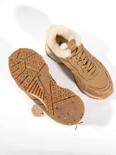 Кроссовки женские Barracuda BD1611BM/knit/suede/bisco